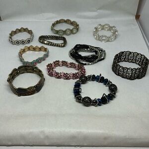 SALE!  Group lot of stretch bracelets
